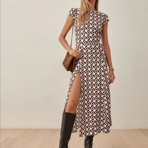 Reformation Gavin Midi Dress